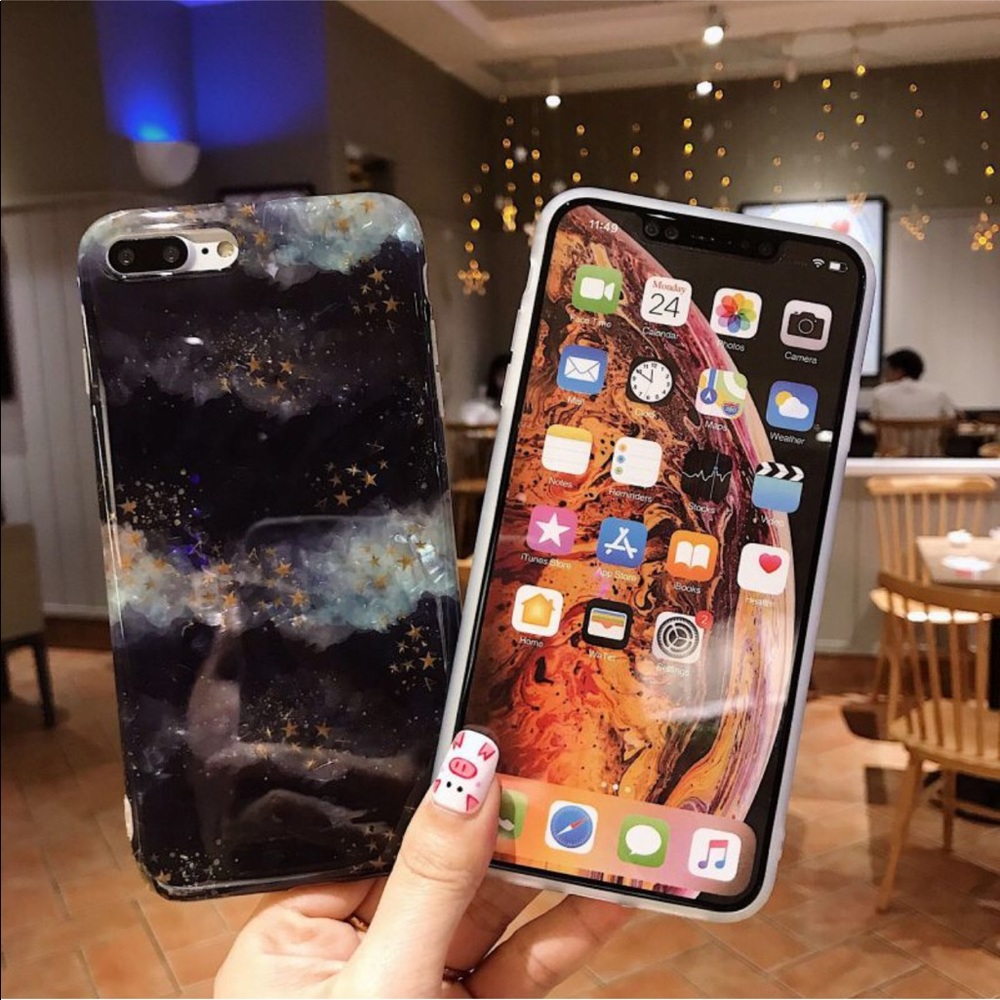 Stars Shell Pattern iPhone Case - Picture 4 of 8